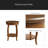 Finish Accent Table-1371988042
