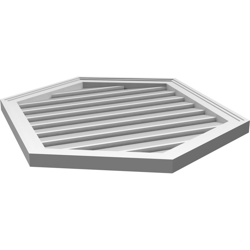 Pente verticale verticale en uréthane 6 pi, 32" H x 26" W x 1.5" D