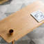Largeur de la table basse: 100 x profondeur 50 x hauteur 44 cm, bureau central facile à assembler