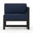 Smith 94'' Wide L-Shaped Powder Coated Aluminum Patio Sectional with Sunbrella® Cushions-1561624569-1550201906
