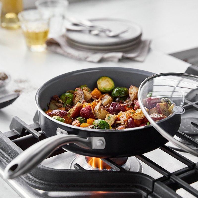 GreenPan Swift Healthy Ceramic Nonstick, 12 Piece Cookware Set