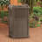 Resin Manual Lift Outdoor Trash/Recycling Bins - 33 Gallons-84781531