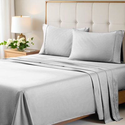 100% Cotton Solid Colour Sheet Set