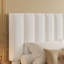 Lit plateforme tapissier avec tête de lit en velours, silencieux, sans sommier, assemblage en 20 minutes-601728762-601728765