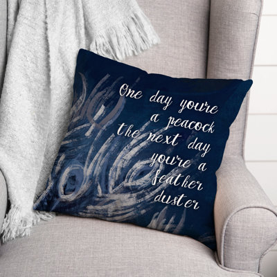 Coussin Peacock