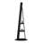 360°Swivel Jewelry Cabinet With Full Length Mirro-693129443-693129442