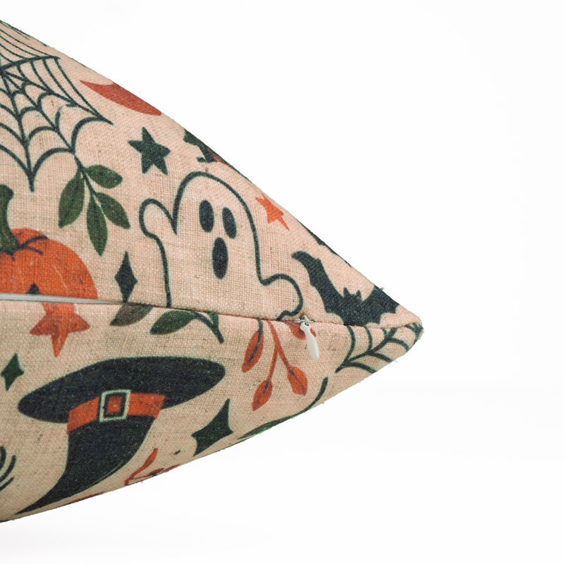 Toile Linen Pillow Cover, 26X26