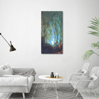 Midville Mystical Forest - Wrapped Canvas Print