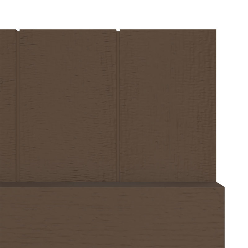 Builders Edge, volets standard à quatre planches jointes (2 lattes), planche-n-latte, comprend des pointes d'installation assorties (par paire)
