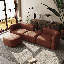 Canapé modulaire en velours Acanva-1025187105