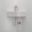 Efficient Space-saving Ceramic Sink Modern Design Wall-mounted
