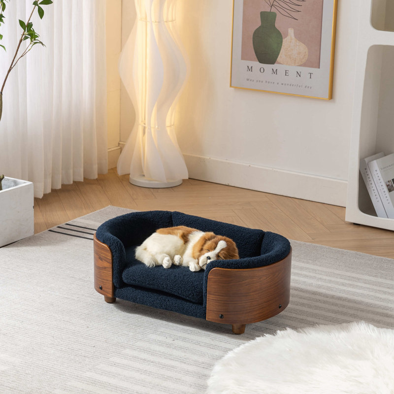 Freiman Fabric Pet Sofa, Medium (16.14'' L x 26.38'' W)