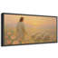 Jesus with His Sheep at Sunset in a Soft Garden Landscape Extra Large Pictures Framed Canvas Print Wall Art-1759254791-1759254785