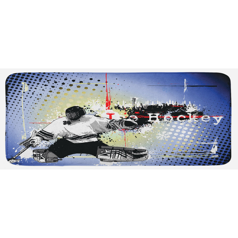 Tapis de cuisine Hockey