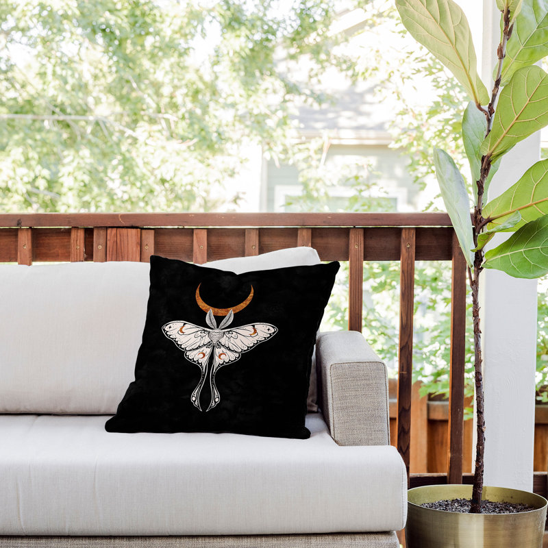  Polyester Indoor/Outdoor Throw Pillow, 18" x 18"
