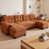 Chenille orange est en rupture de stock