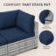 Ensemble de 3 coussins de patio en rotin avec coussins Outdloor-1228340769-1228340774
