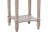 Rustic Farmhouse End Table With Storage Shelf