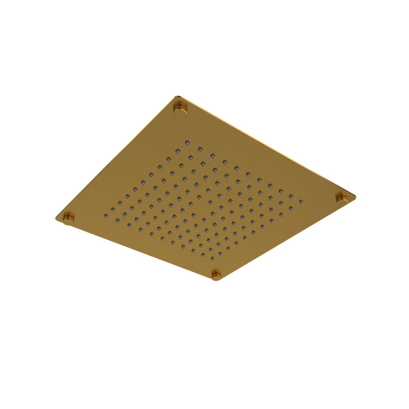 Riobel 10" Built-In Rain Showerhead, Brushed Gold