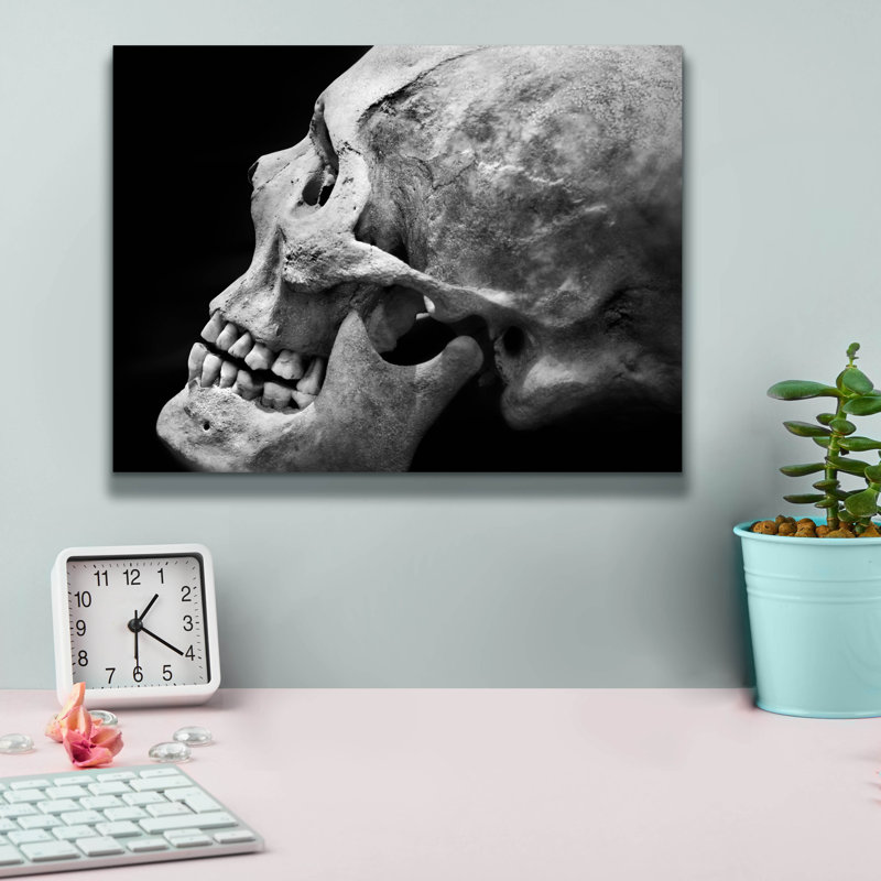 «The Beauty of Bones 2» par Ben Heine, art mural sur toile, H 12 po x l 16 po x P 0,75 po