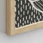 Mid-Century Duotone Monstera Leaf Landscape - ensemble de 4 reproductions de cadres photo simples-97762563-97762564