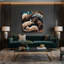 «Cats LaPerm», art mural sur toile mauve-813004718