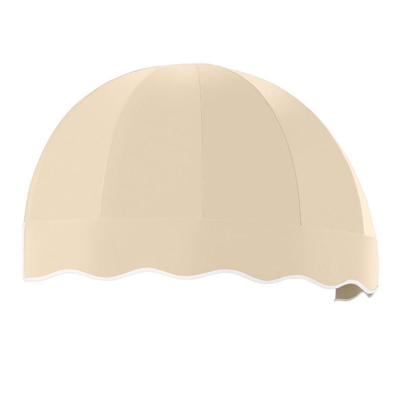 Auvent fixe en tissu acrylique Bostonian Awntech, Tanné, 27,25" H x 40,5" lx 20,25" D