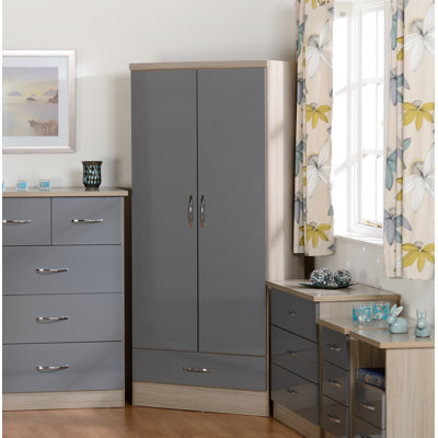 Kosie 1 Drawer Wardrobe