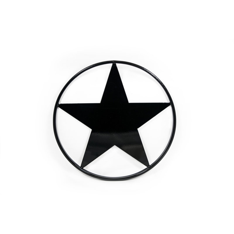Fe26 2D Star Ornamental Insert Gloss Black
