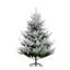 Arbre de Noël artificiel de 6 pieds, arbre de Noël à charnière en pin avec 795 branches réalistes, base en acier, ouverture automatique-1946286944