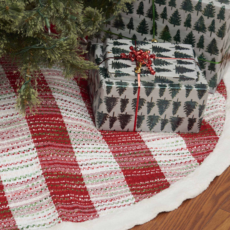 Christmas Woven Mélange Tree Skirt