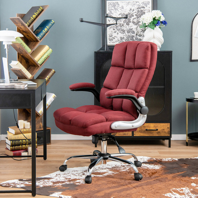 Fauteuil de direction Dois, Rouge