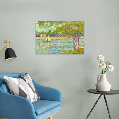 Banks of seine, reproduction d'art classique classique