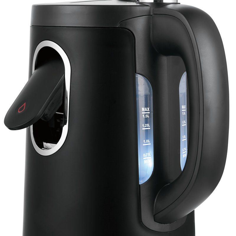 Refroidisseur d'eau de comptoir à chargement par le haut avec options de température chaude et froide en gris anthracite