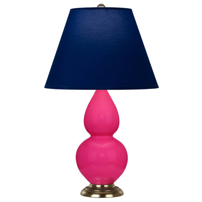 Petite lampe d'appoint à double gourde
