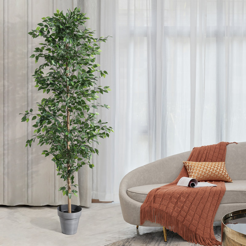 96'' Faux  Ficus Tree KD version