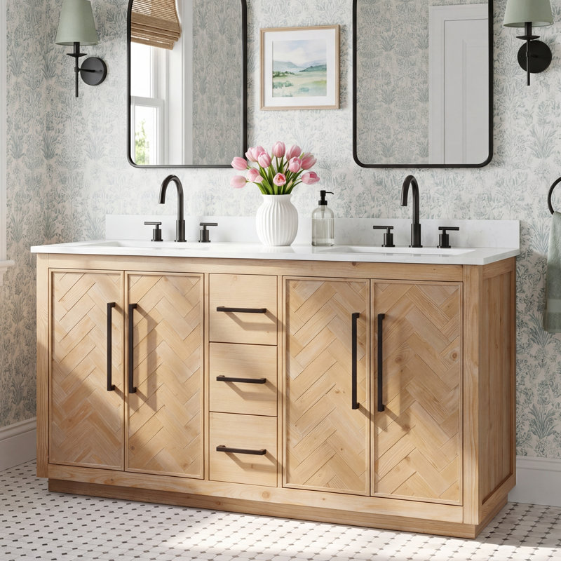 Eris 60 Double Bathroom Vanity with Top