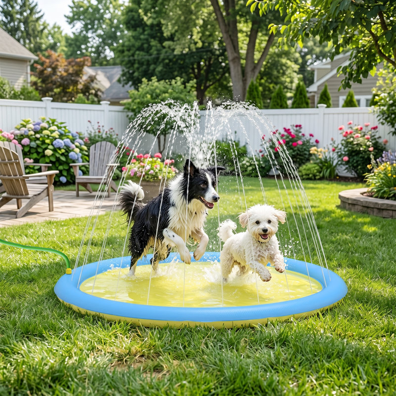 Dog Pool, 8cm H x 150cm W x 150cm D