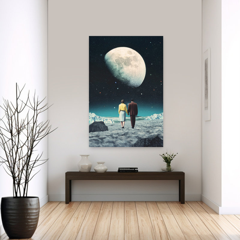 Art contemporain, paysage contemporain, H 60 po x l 40 po