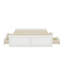 Structure de lit plateforme grand avec 6 tiroirs-118028154