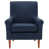 Navy Polyester Blend