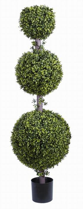 Faux Boxwood Topiary