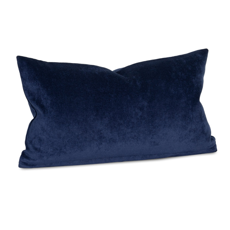 Wein Pillow Cover & Insert, Eggplant, Rectangle 12"H x 21"W, Polyester