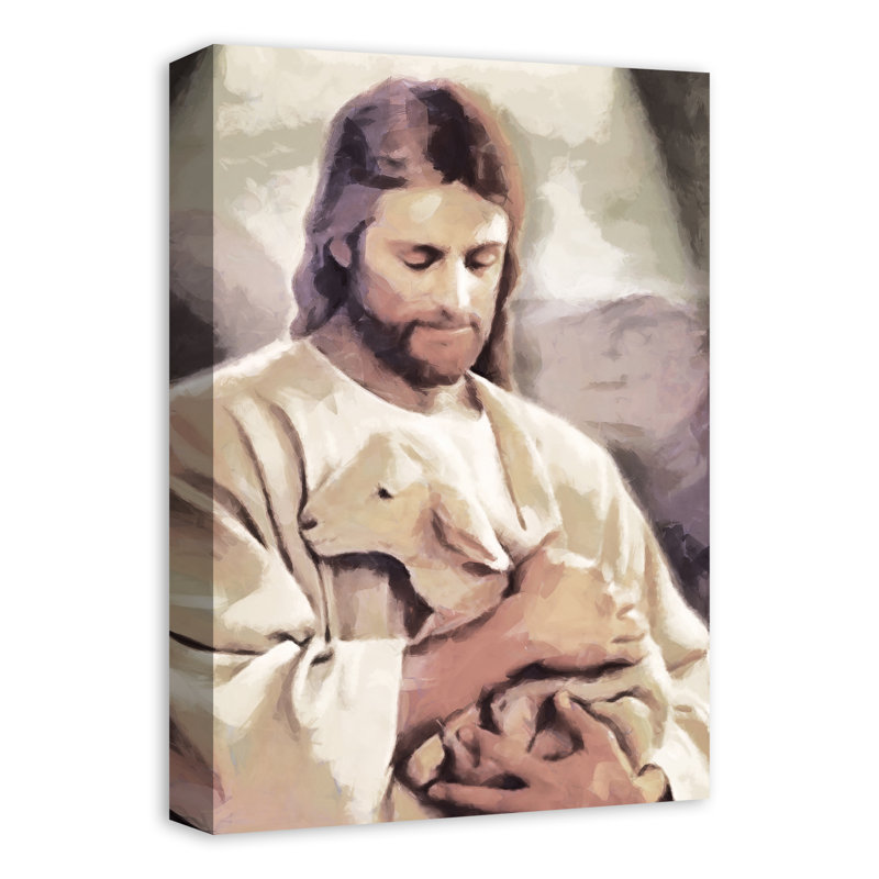 " Jesus With Lamb "