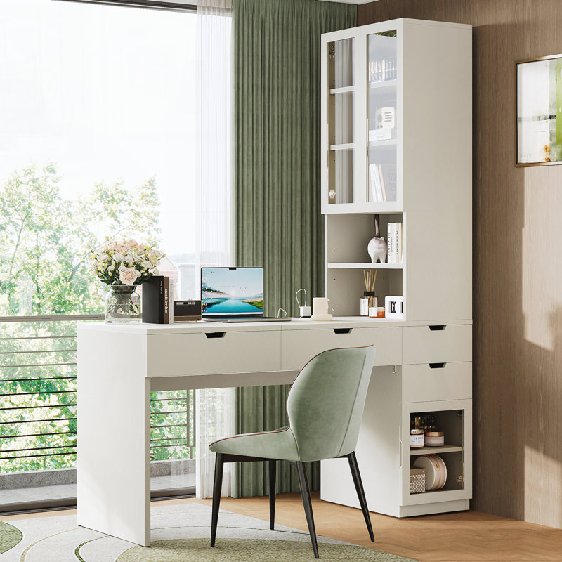 Meuble-lavabo avec miroir et station de charge