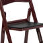Resin Folding Chair with Vinyl Padded Seat-423265460