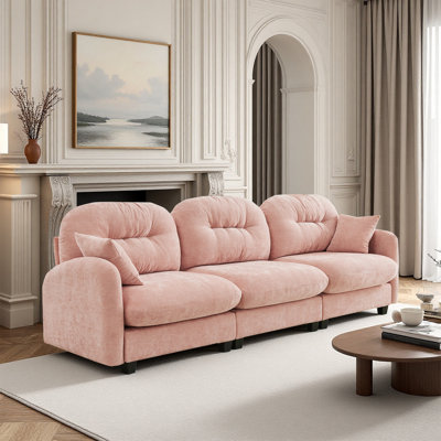 Sofa, 3 Seater Sofa, Chenille Sofa