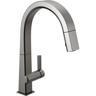 Pivotal Pull Down Sprayer Kitchen Sink Faucet, Single Handle Kitchen Faucet