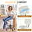 Drafting Chair without Arms, Tall Office Chair with Footrest Ring for Standing Desk and Bar Counter-1710843714