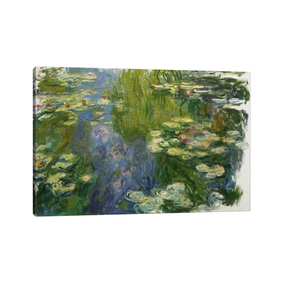 Le Bassin Aux Nympheas by Claude Monet - Wrapped Canvas Print